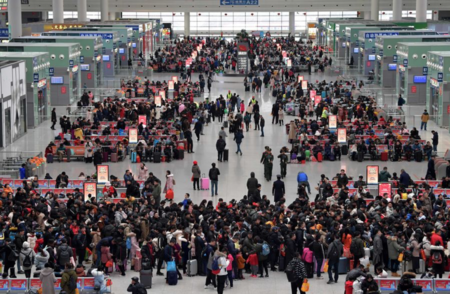 Over 300 Mln Train Tickets Sold for Spring Festival Travel R